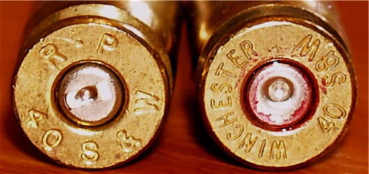 Bullet pair with primer ends visible